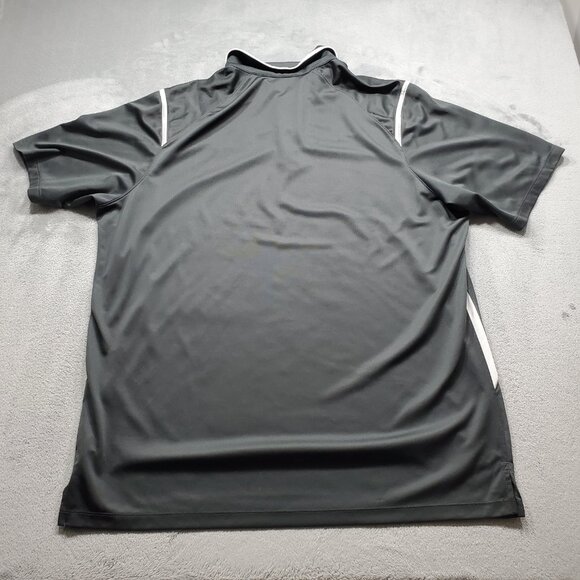 Nike Dri-Fit Performance Polo Marshall Softball Logo Gray Shirt Men Sz XL - Picture 2 of 12
